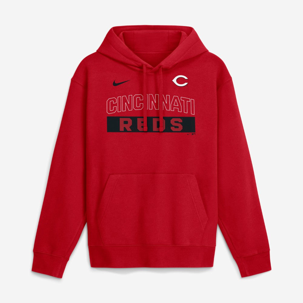 Cincinnati Reds Primetime Club Hoodie - Red | Nike