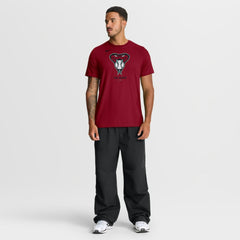 Arizona Diamondbacks Tri-Blend Logo T-Shirt - Red | Nike