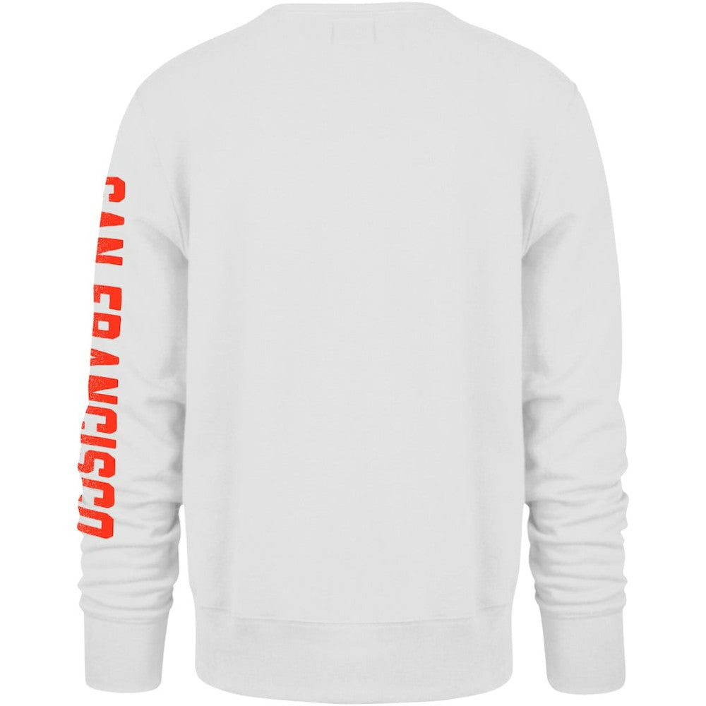 San Francisco Giants City Connect Legend Headline Pullover Sweatshirt - White | 47 brand