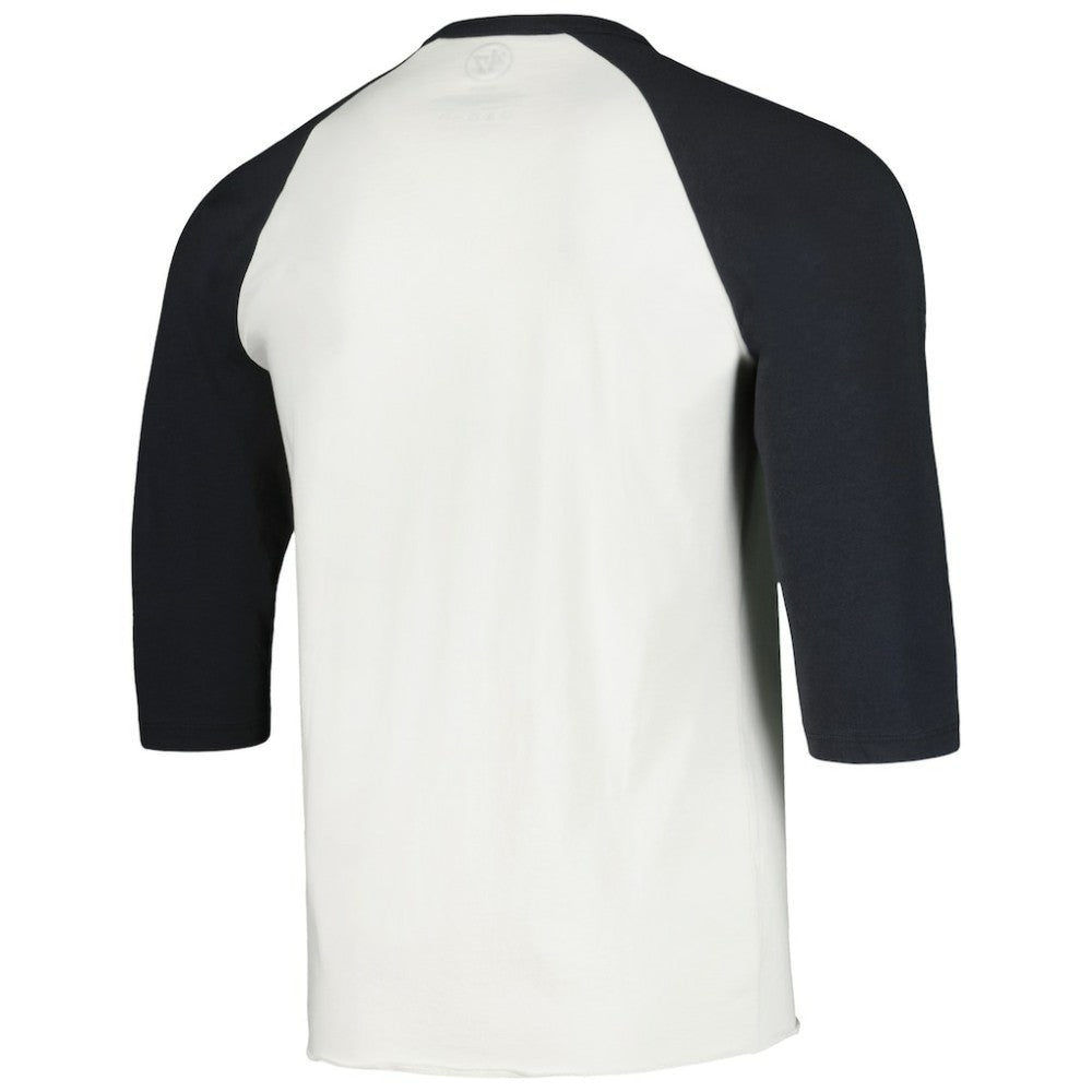 Chicago White Sox City Connect Crescent Franklin Raglan 3/4-Sleeve T-Shirt - Cream | 47 brand