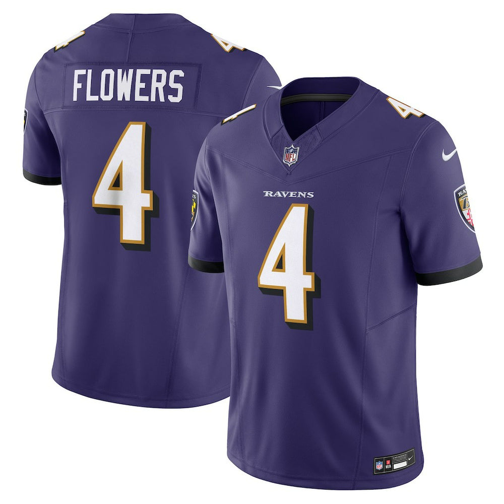 Zay Flowers Baltimore Ravens Vapor F.U.S.E. Limited Jersey - Purple | Nike on sale