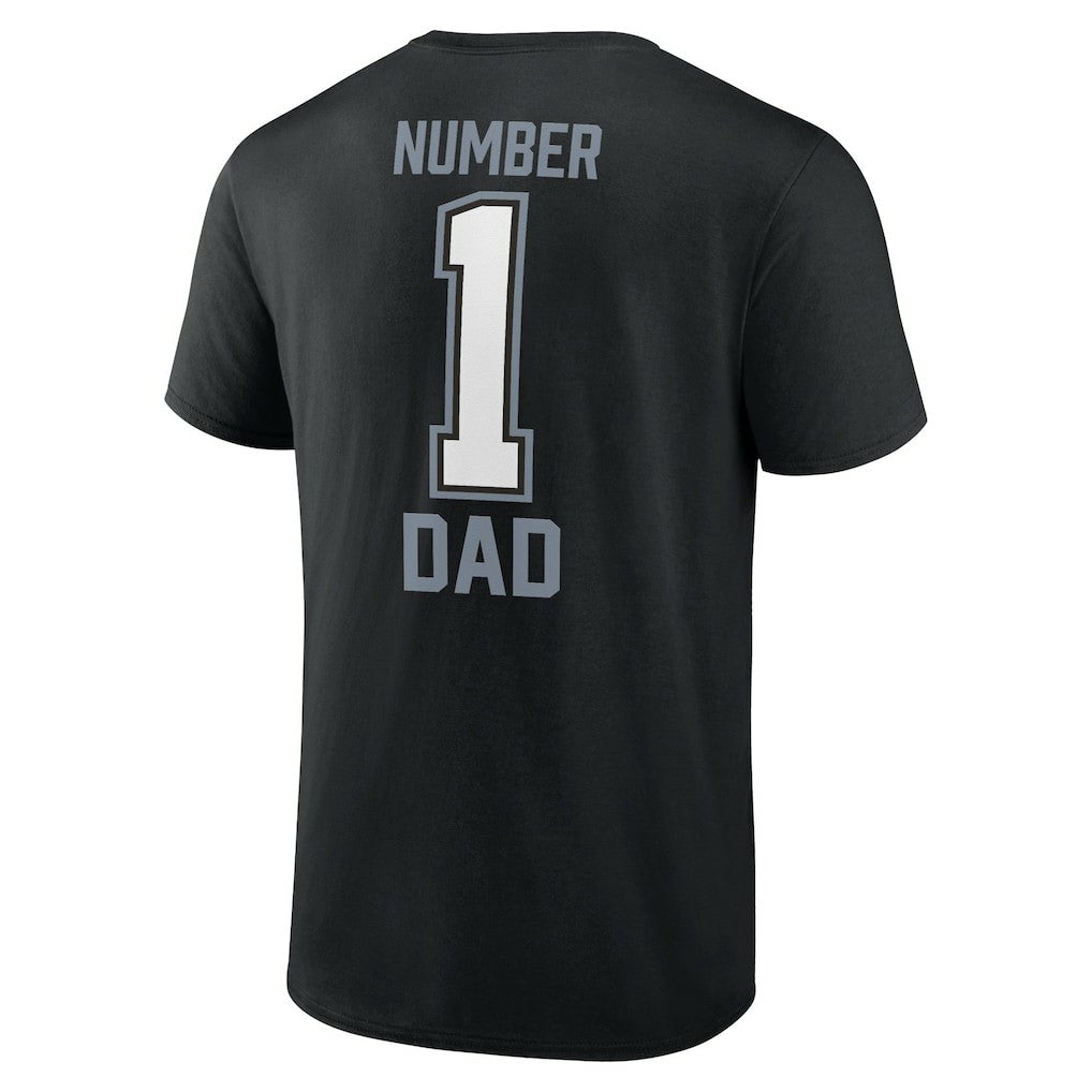 Las Vegas Raiders Father's Day T-Shirt - Black for sale