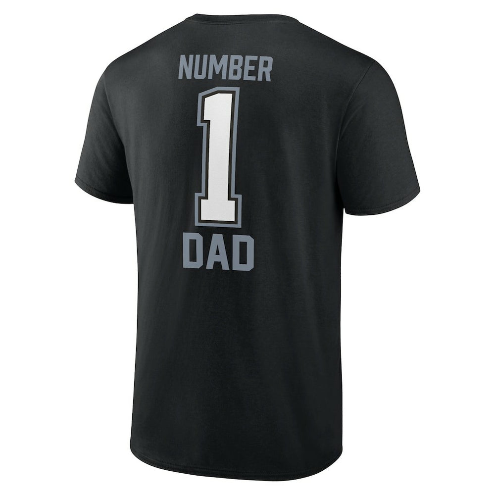 Las Vegas Raiders Father's Day T-Shirt - Black for sale