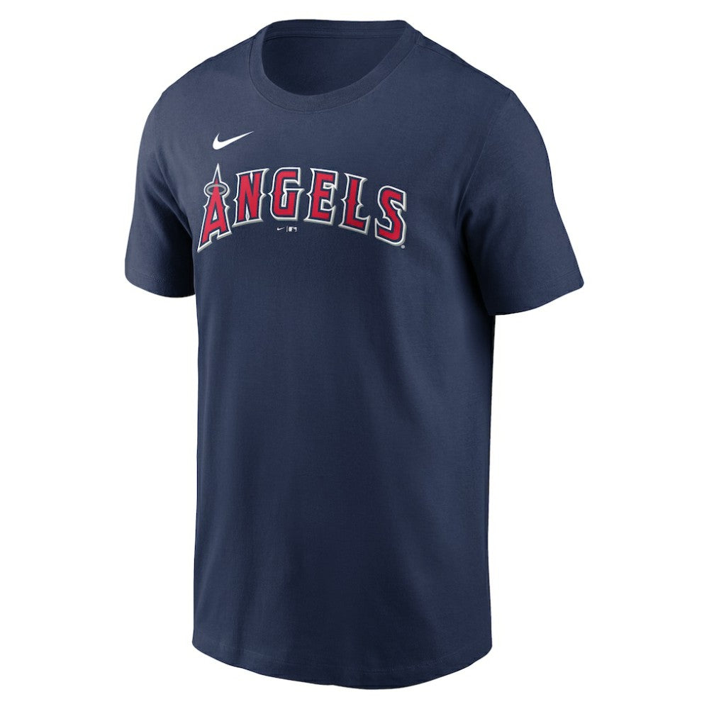Mike Trout Los Angeles Angels Name & Number T-Shirt - Navy | Nike