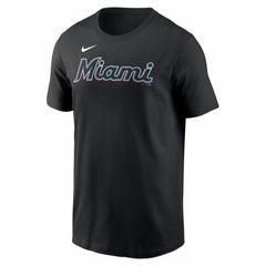 Sandy Alcantara Miami Marlins Home Name & Number T-Shirt - Black | Nike