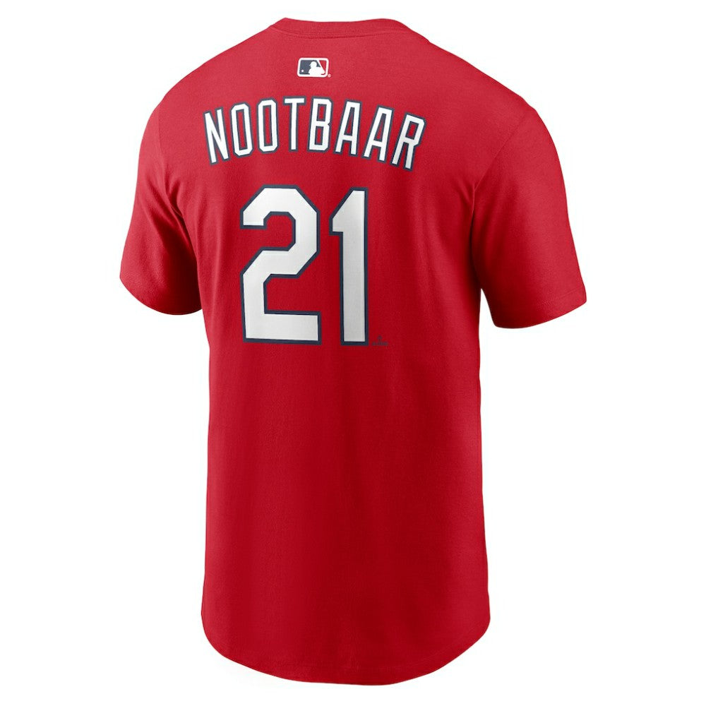 Lars Nootbaar St. Louis Cardinals Home Name & Number T-Shirt - Red | Nike