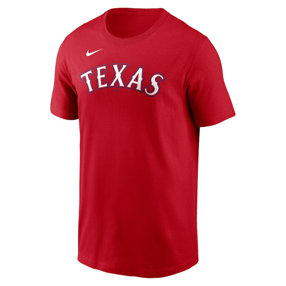 Adolis Garcia Texas Rangers  Name & Number T-Shirt - Red | Nike