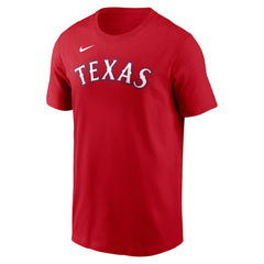 Corey Seager Texas Rangers  Name & Number T-Shirt - Red | Nike