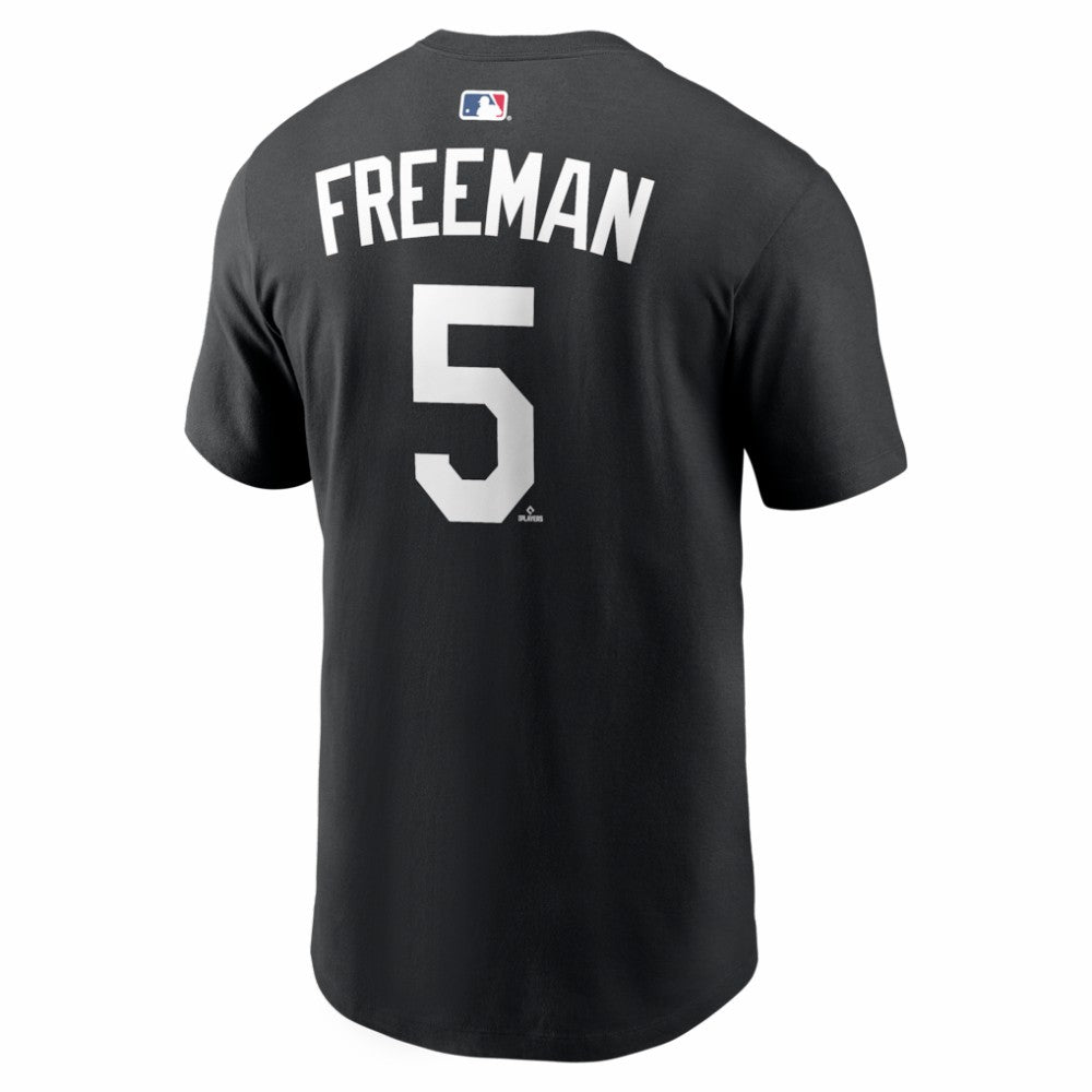 Freddie Freeman Los Angeles Dodgers Name & Number T-Shirt - Black | Nike