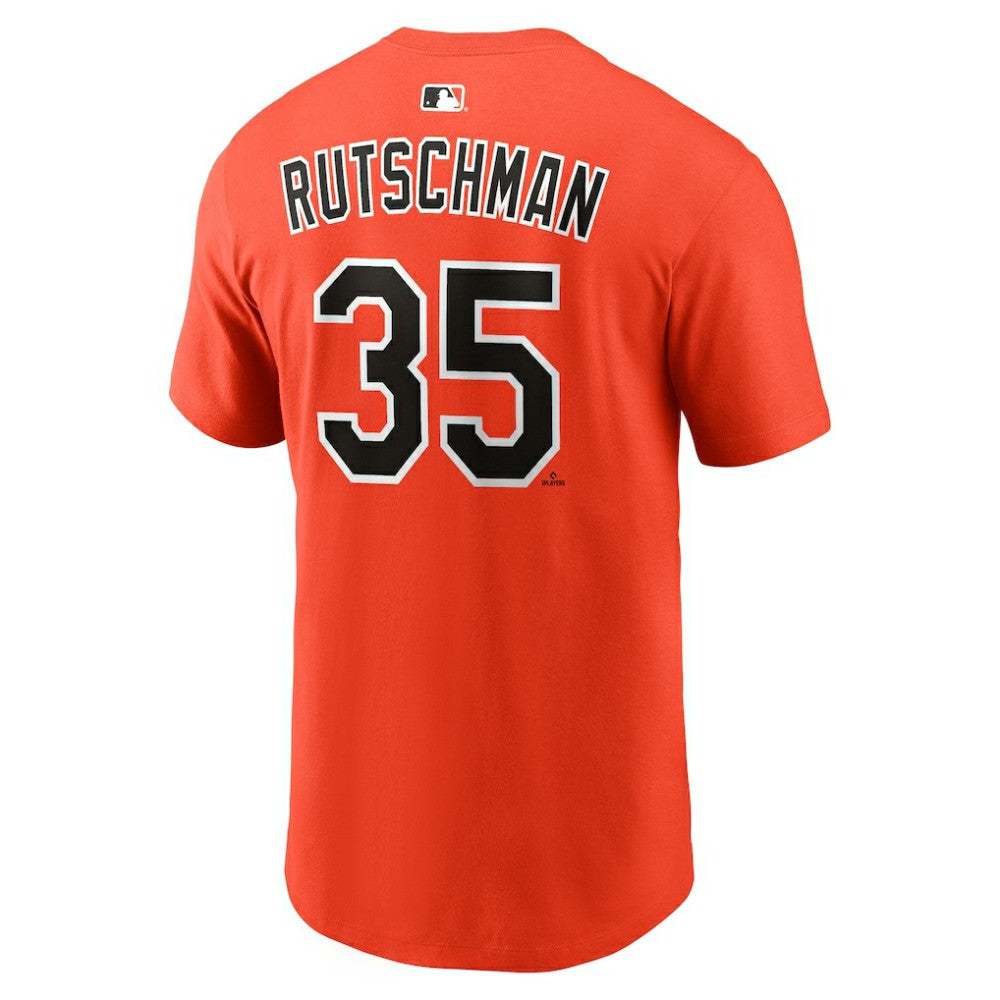 Adley Rutschman Baltimore Orioles  Name & Number T-Shirt - Orange | Nike