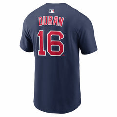 Jarren Duran Boston Red Sox Home Name & Number T-Shirt - Navy | Nike