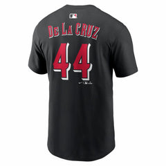 Elly De La Cruz Cincinnati Reds Name & Number T-Shirt - Black | Nike