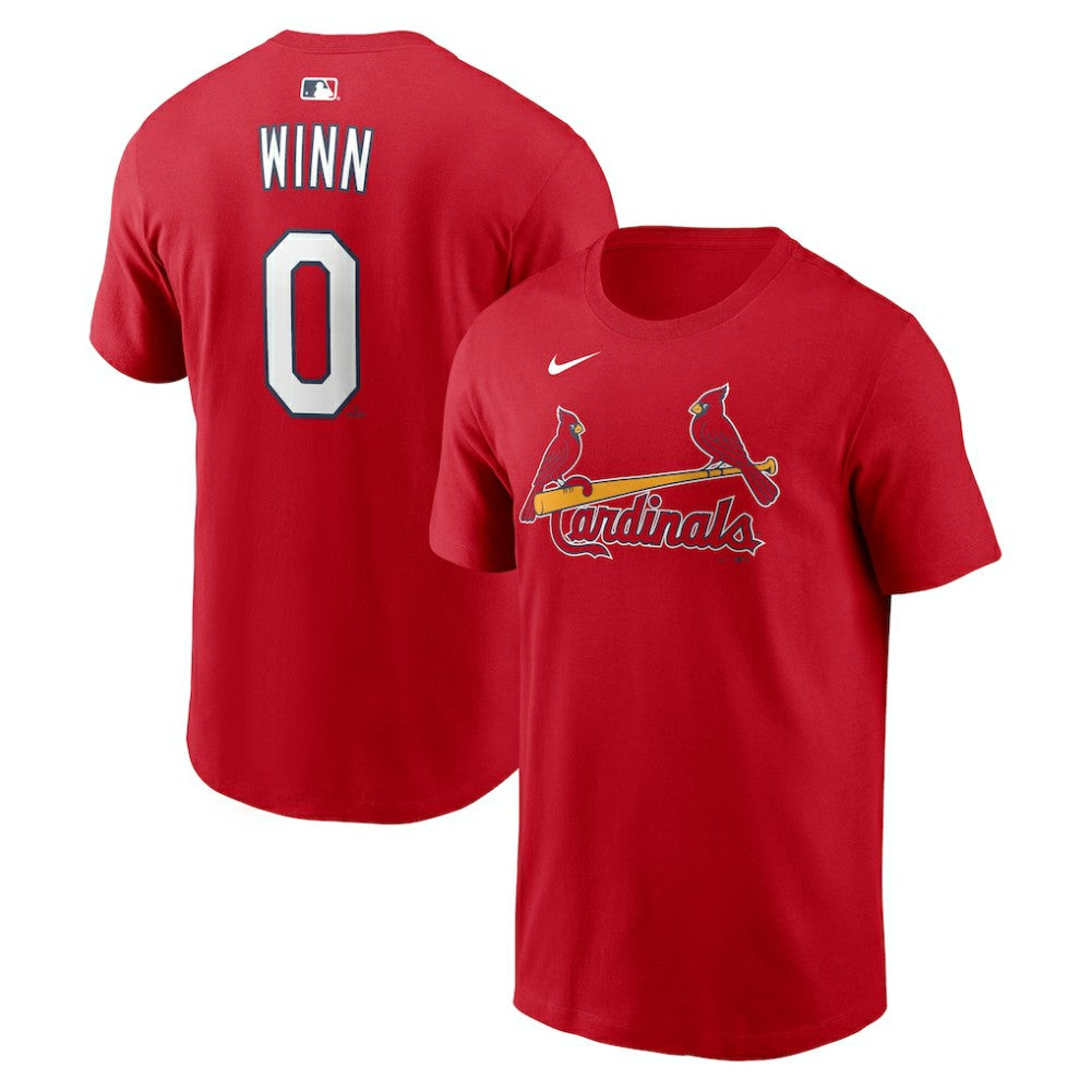 Masyn Winn St. Louis Cardinals Home Name & Number T-Shirt - Red | Nike