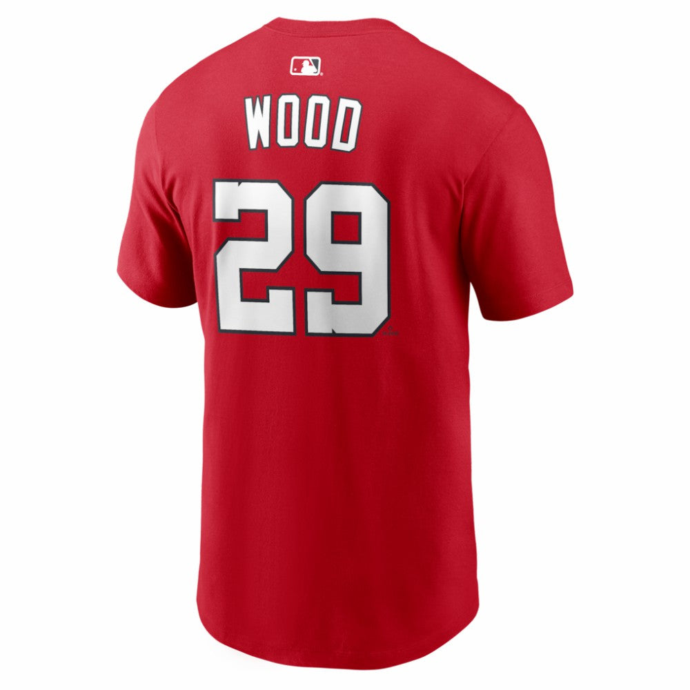 James Wood Washington Nationals Home Name & Number T-Shirt - Red | Nike