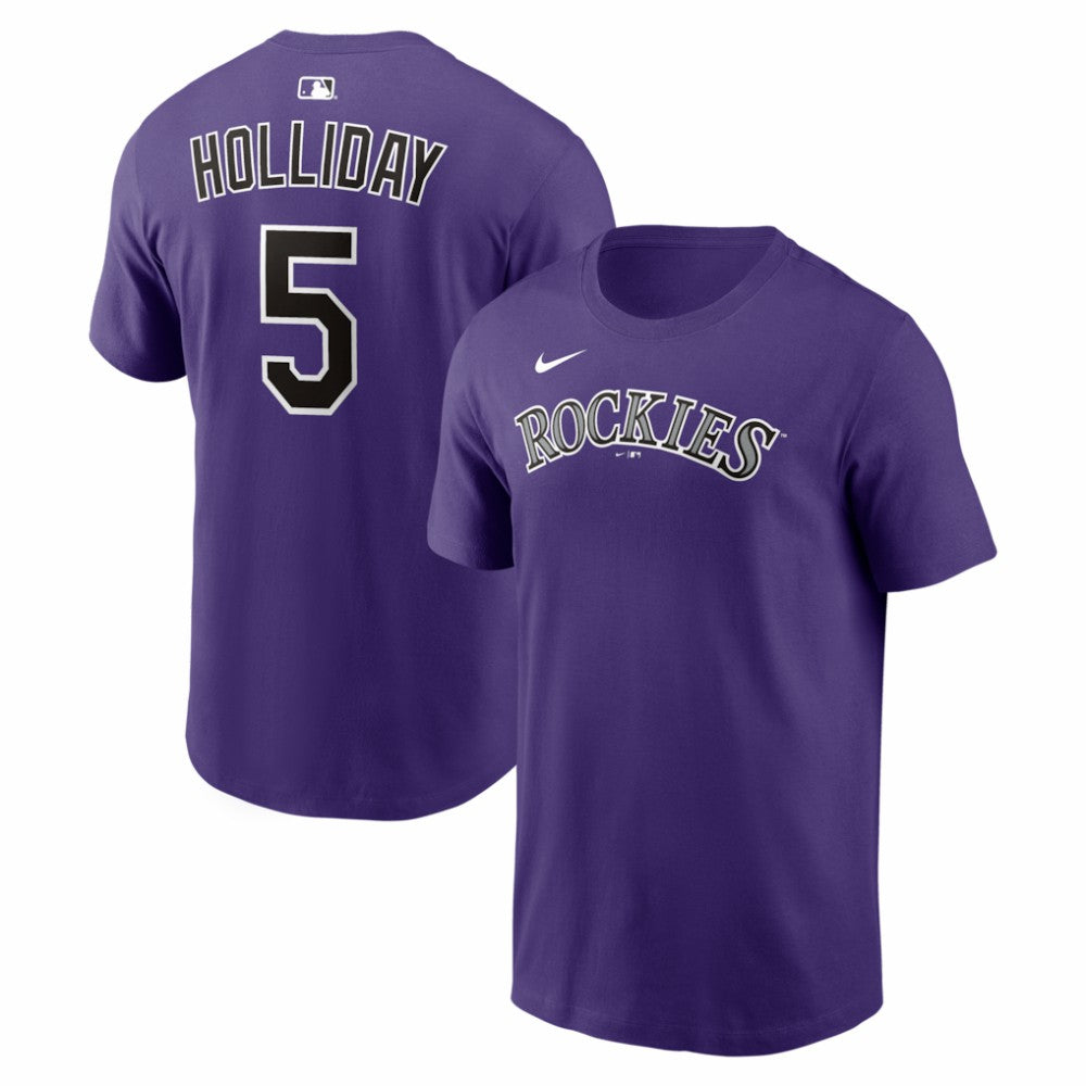 Matt Holliday Colorado Rockies Cooperstown Collection Name & Number T-Shirt - Purple | Nike