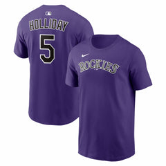 Matt Holliday Colorado Rockies Cooperstown Collection Name & Number T-Shirt - Purple | Nike