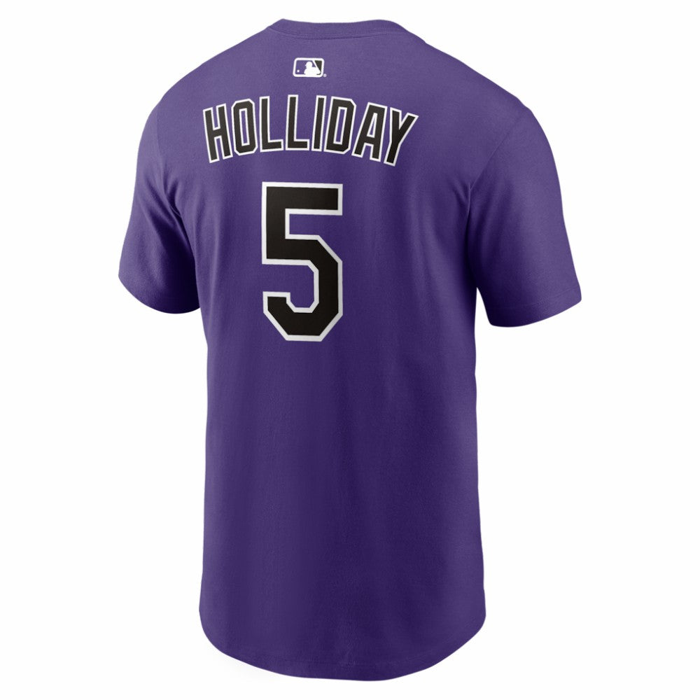 Matt Holliday Colorado Rockies Cooperstown Collection Name & Number T-Shirt - Purple | Nike