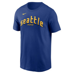 Cal Raleigh Seattle Mariners City Connect Name & Number T-Shirt - Royal | Nike