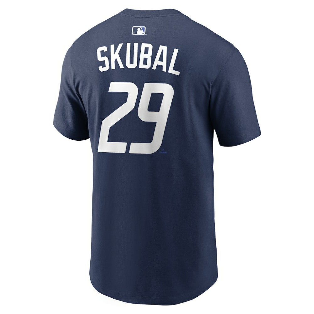 Tarik Skubal Detroit Tigers City Connect Name & Number T-Shirt - Navy | Nike