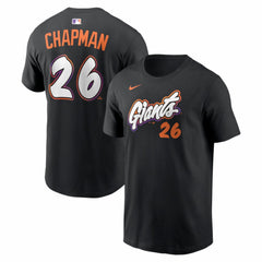 Matt Chapman San Francisco Giants City Connect Name & Number T-Shirt - Black | Nike