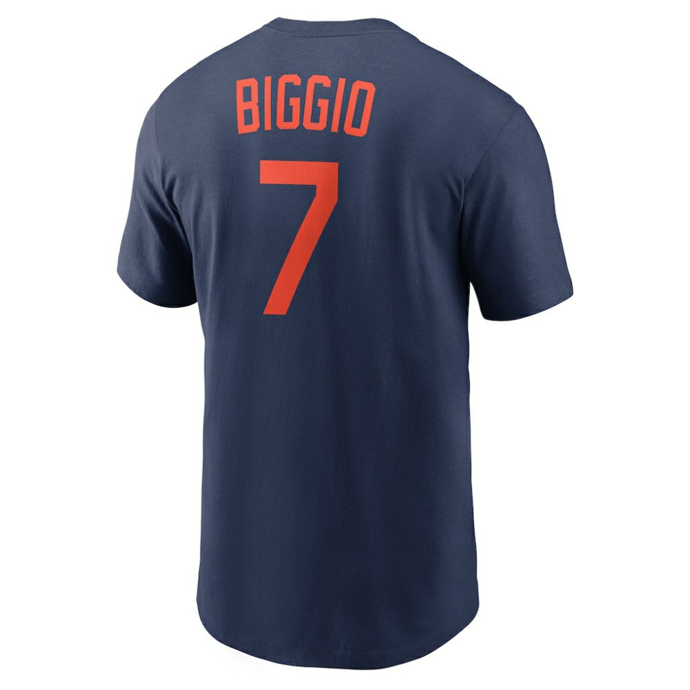 Craig Biggio Houston Astros Cooperstown Collection Name & Number T-Shirt - Navy | Nike