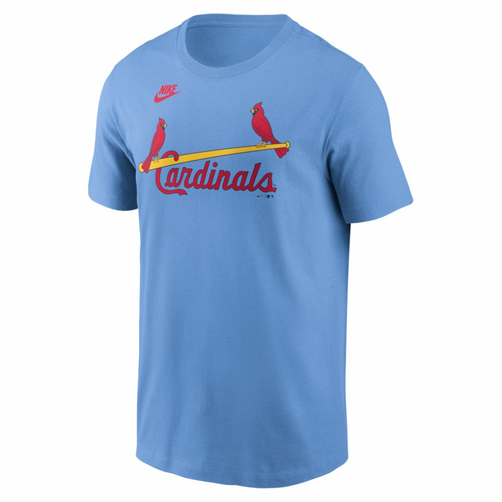 Ozzie Smith St. Louis Cardinals Cooperstown Collection Name & Number T-Shirt - Light Blue | Nike