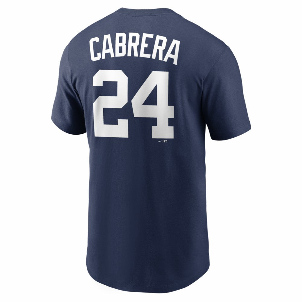 Miguel Cabrera Detroit Tigers Cooperstown Collection Name & Number T-Shirt - Navy | Nike