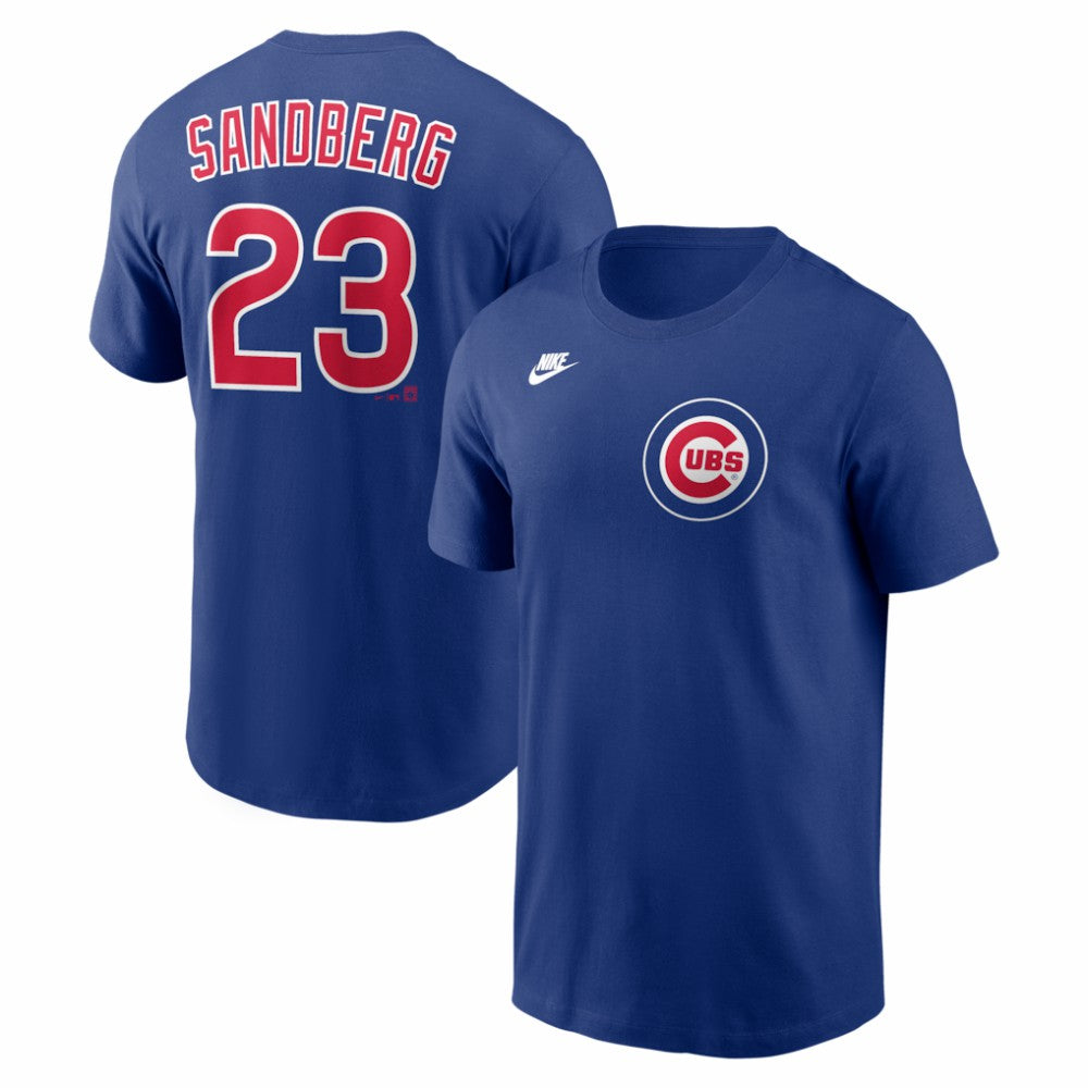 Ryne Sandberg Chicago Cubs Cooperstown Collection Name & Number T-Shirt - Royal | Nike