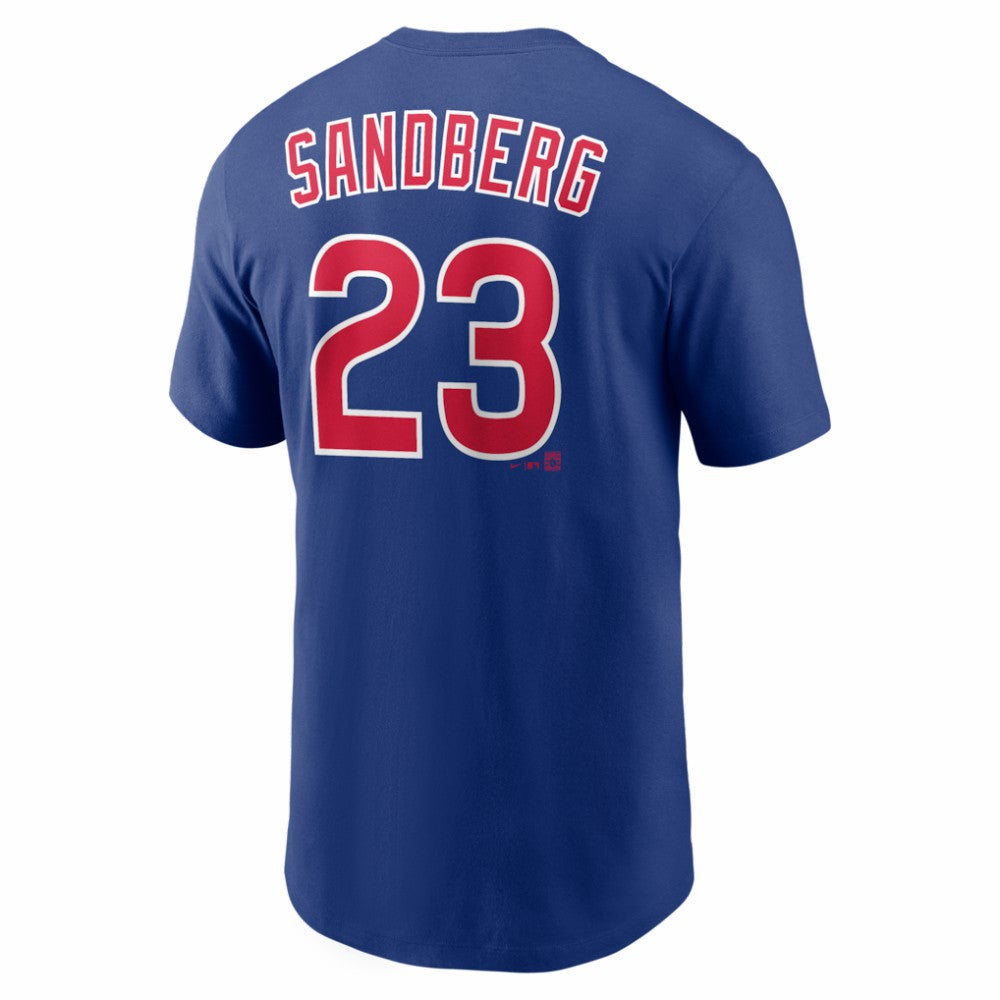Ryne Sandberg Chicago Cubs Cooperstown Collection Name & Number T-Shirt - Royal | Nike