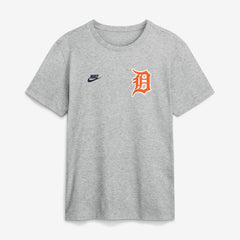 Detroit Tigers Cooperstown 2-Hit T-Shirt - Heather Gray | Nike