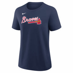 Austin Riley Atlanta Braves Women's Name & Number T-Shirt - Navy | Nike
