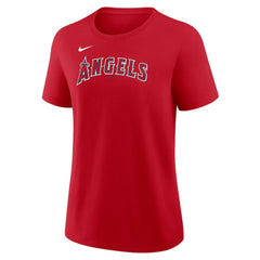 Mike Trout Los Angeles Angels Women's Name & Number T-Shirt - Red | Nike