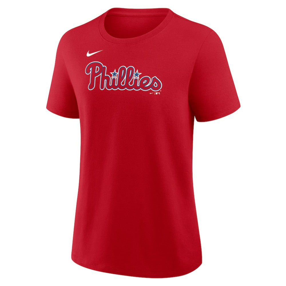 J.T. Realmuto Philadelphia Phillies Women's Name & Number T-Shirt - Red | Nike