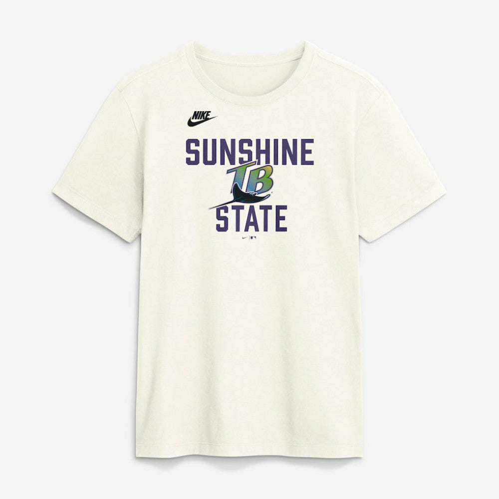 Tampa Bay Rays Cooperstown Collection ‘70s Inspired T-Shirt - Cream | Nike
