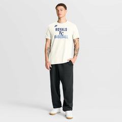 Kansas City Royals Cooperstown Collection ‘70s Inspired T-Shirt - Cream | Nike