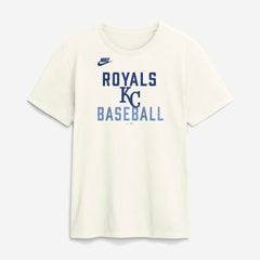 Kansas City Royals Cooperstown Collection ‘70s Inspired T-Shirt - Cream | Nike