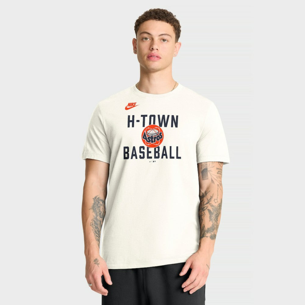 Houston Astros Cooperstown Collection ‘70s-Inspired T-Shirt - Cream | Nike