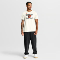 Baltimore Orioles Cooperstown Collection ‘70s Inspired T-Shirt - Cream | Nike