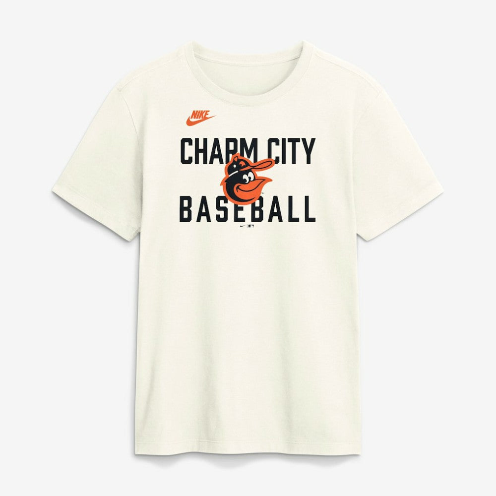 Baltimore Orioles Cooperstown Collection ‘70s Inspired T-Shirt - Cream | Nike