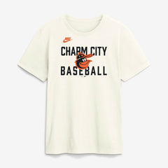 Baltimore Orioles Cooperstown Collection ‘70s Inspired T-Shirt - Cream | Nike