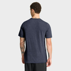 Houston Astros Cooperstown Logo Tri-Blend T-Shirt - Heather Navy | Nike