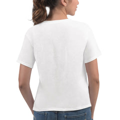 Chicago Bulls G-III 4Her by Carl Banks Women's Play the Ball Cropped T-Shirt sale - White on sale