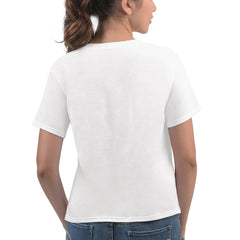 Philadelphia 76ers G-III 4Her by Carl Banks Women's Play the Ball Cropped T-Shirt - White online