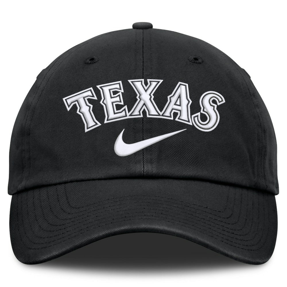 Texas Rangers Primetime Club Adjustable Hat - Black | Nike