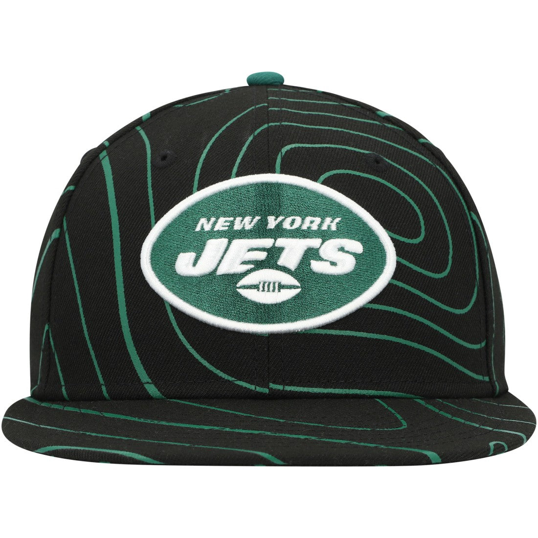 New York Jets New Era Geo 59FIFTY Fitted Hat - Black cheap