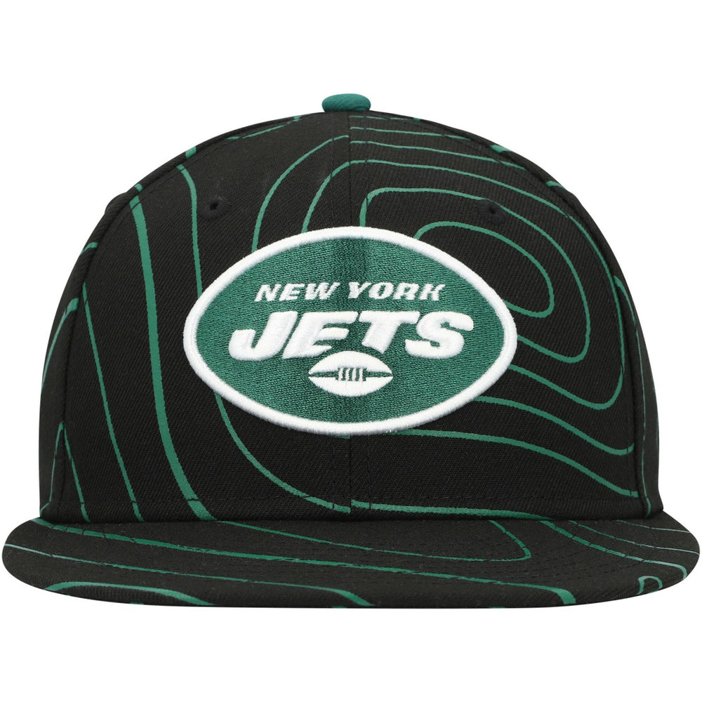 New York Jets New Era Geo 59FIFTY Fitted Hat - Black cheap