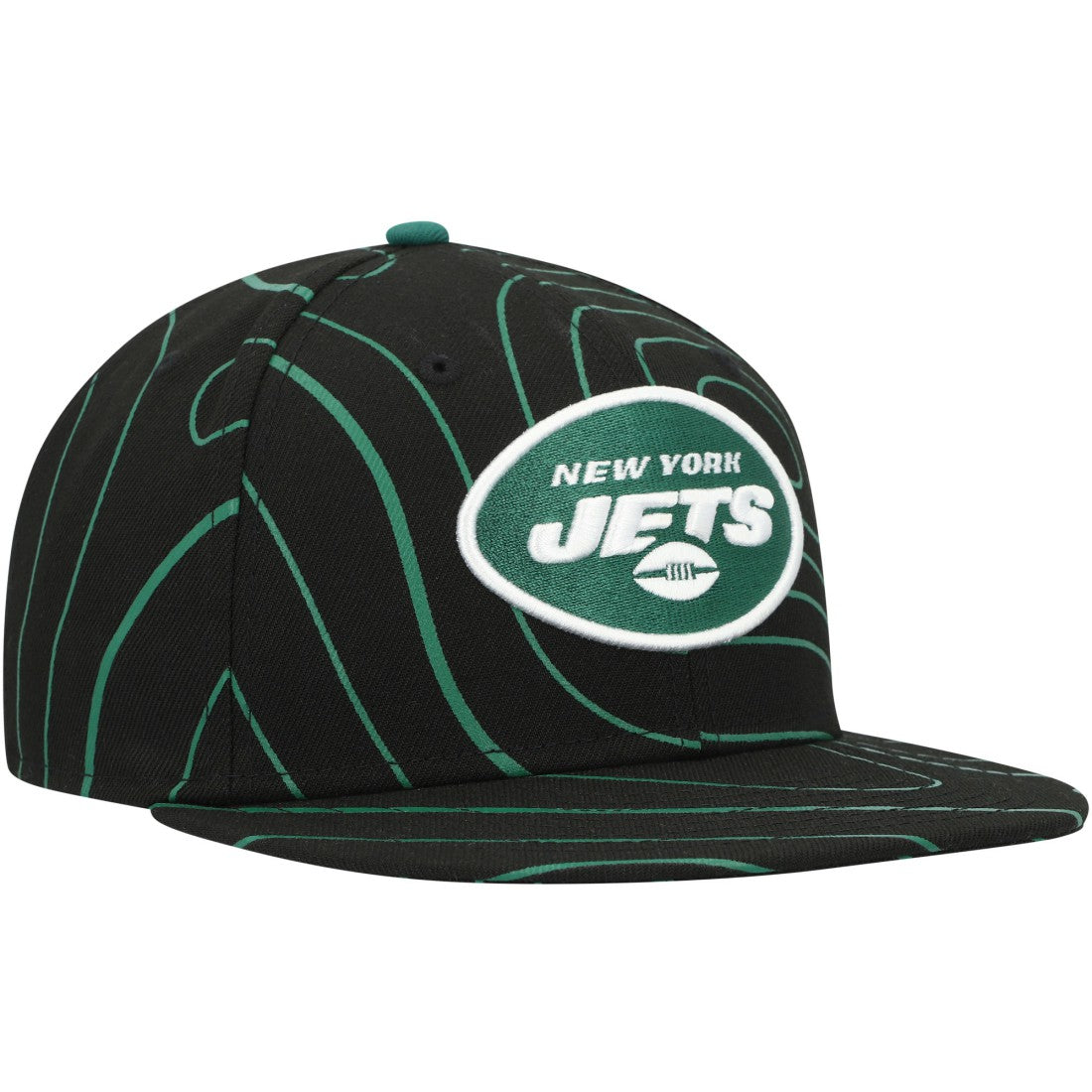 New York Jets New Era Geo 59FIFTY Fitted Hat - Black cheap