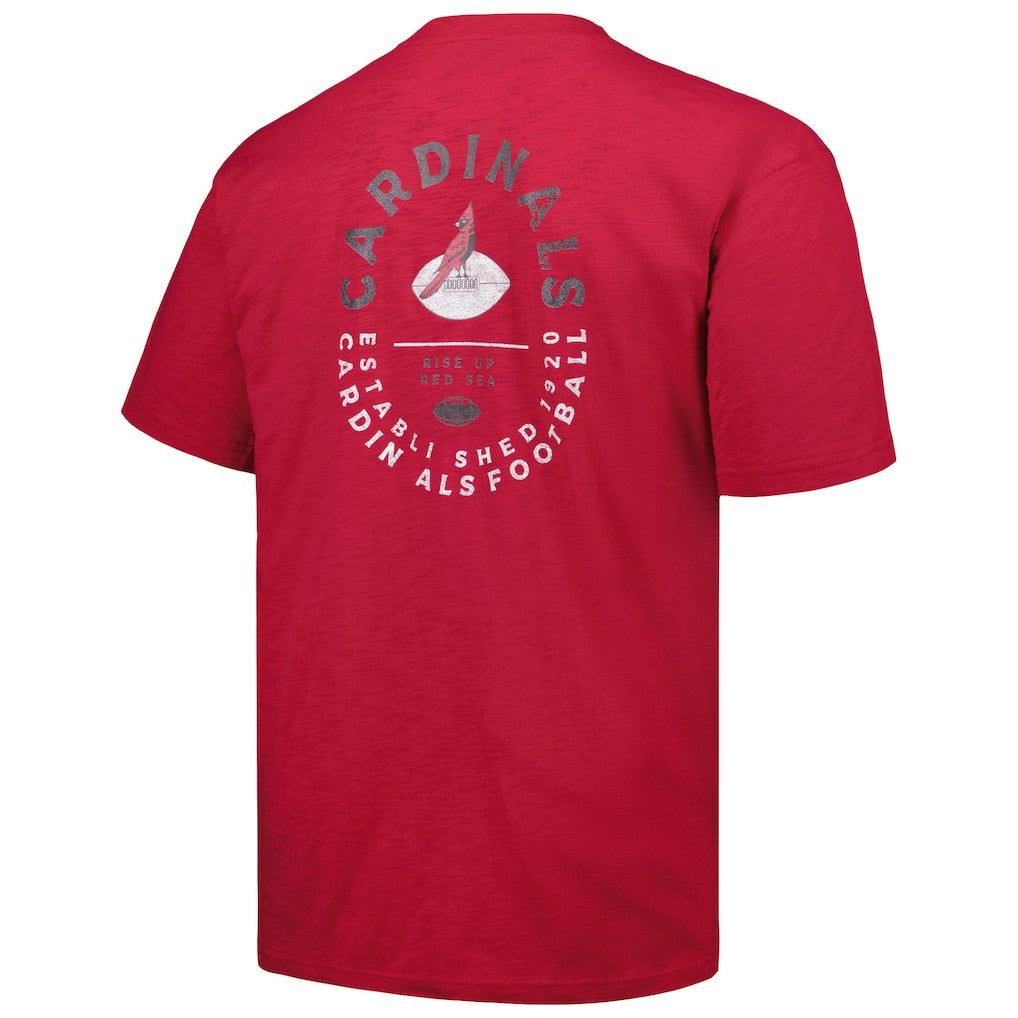 Arizona Cardinals Profile Big & Tall Two-Hit Throwback T-Shirt - Cardinal discount