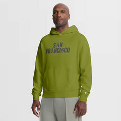 San Francisco 49ers Oversized Type Play Location Hoodie - Green discount