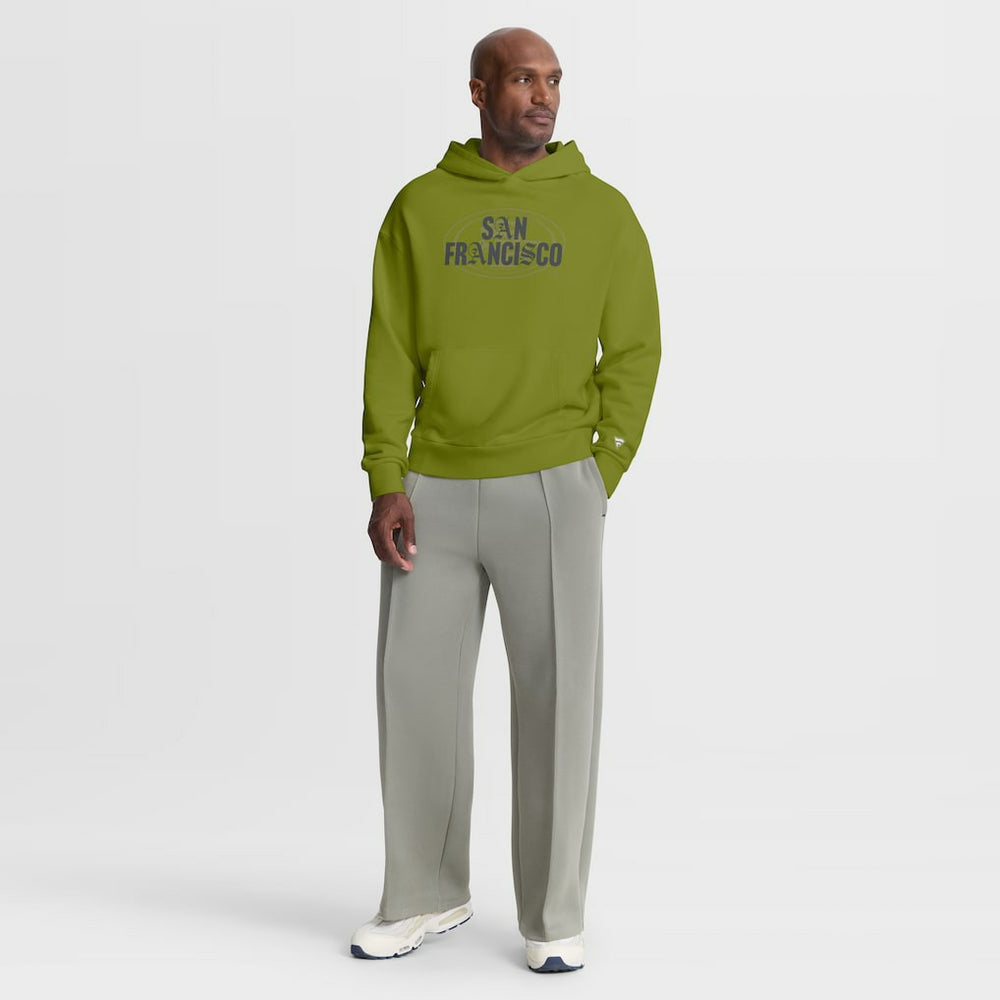 San Francisco 49ers Oversized Type Play Location Hoodie - Green discount